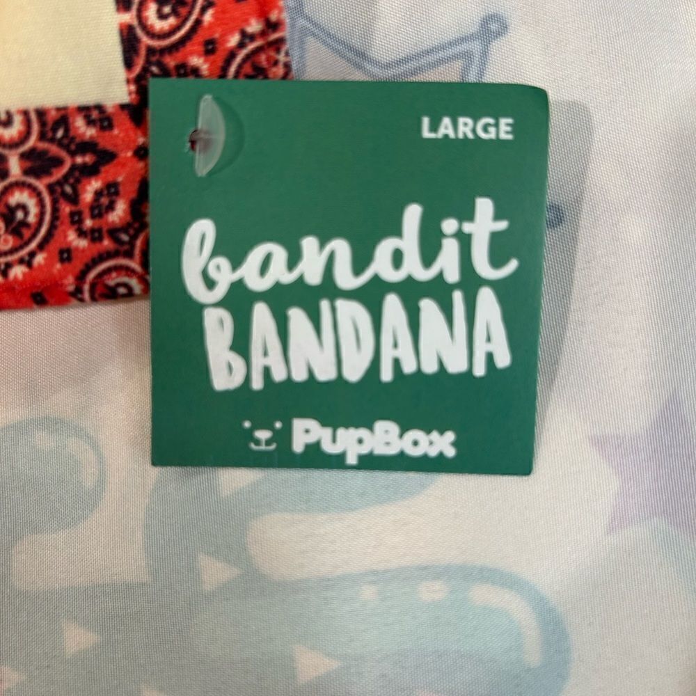 Pup Box bandanna  - Picture 2 of 5